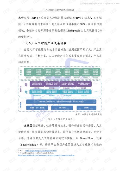 人工智能在交通領域的應用軟件開發(fā) 從《2020人工智能產(chǎn)業(yè)發(fā)展聯(lián)盟白皮書》看趨勢與路徑